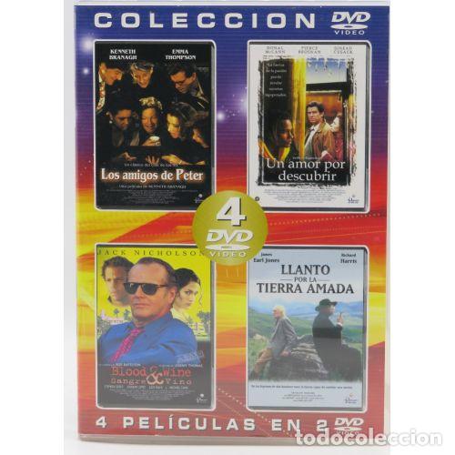 Libros de segunda mano: COLECCION 4 DVD - VARIOS - Sin Especificar