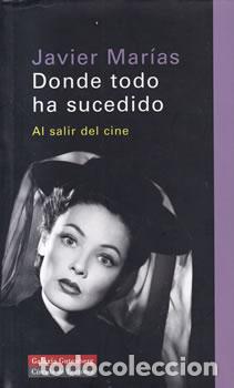 Libros de segunda mano: Donde todo ha sucedido - Javier Mar&iacute;as - Foto 1