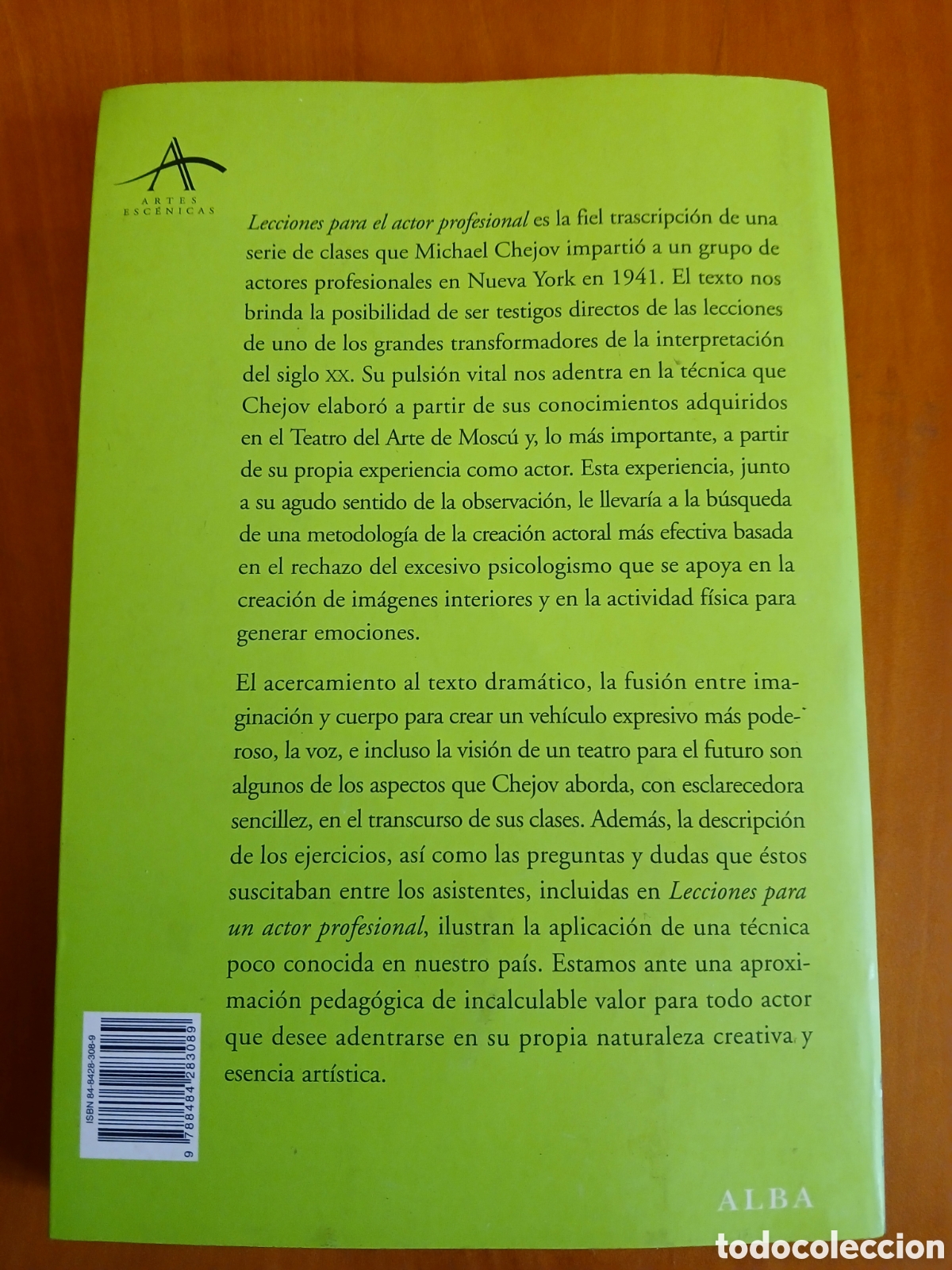 Libros de segunda mano: Lecciones para el actor profesional. Michael Chejov. - Foto 2