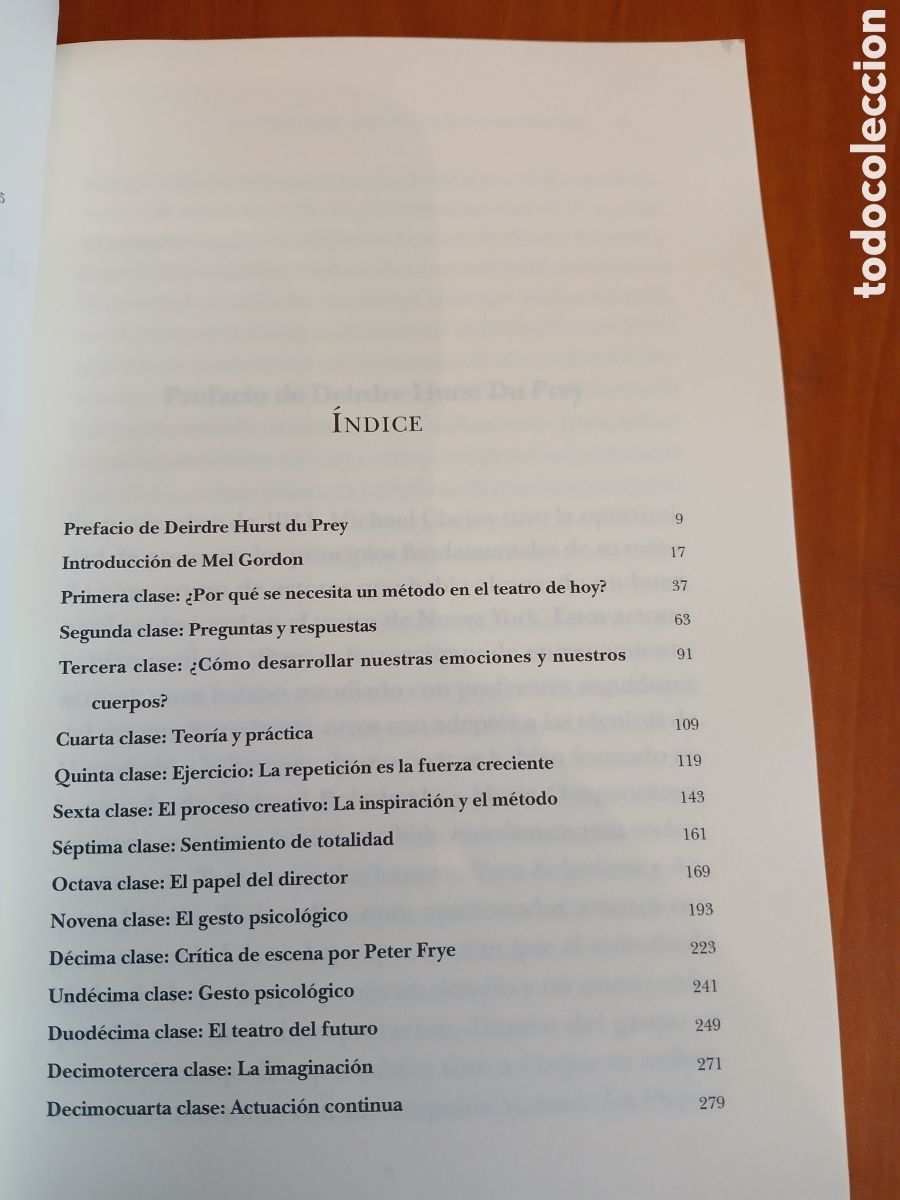 Libros de segunda mano: Lecciones para el actor profesional. Michael Chejov. - Foto 4