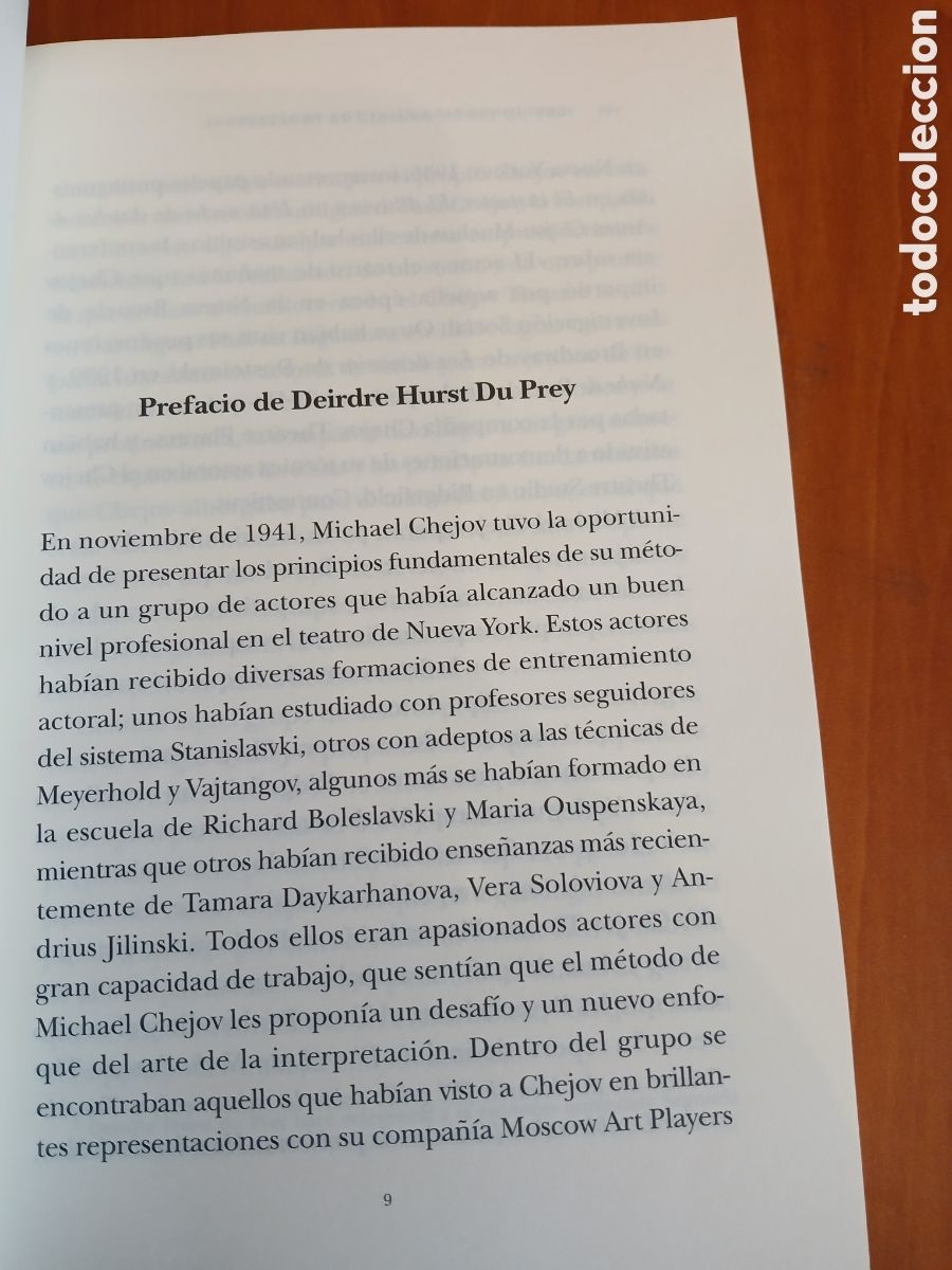 Libros de segunda mano: Lecciones para el actor profesional. Michael Chejov. - Foto 5