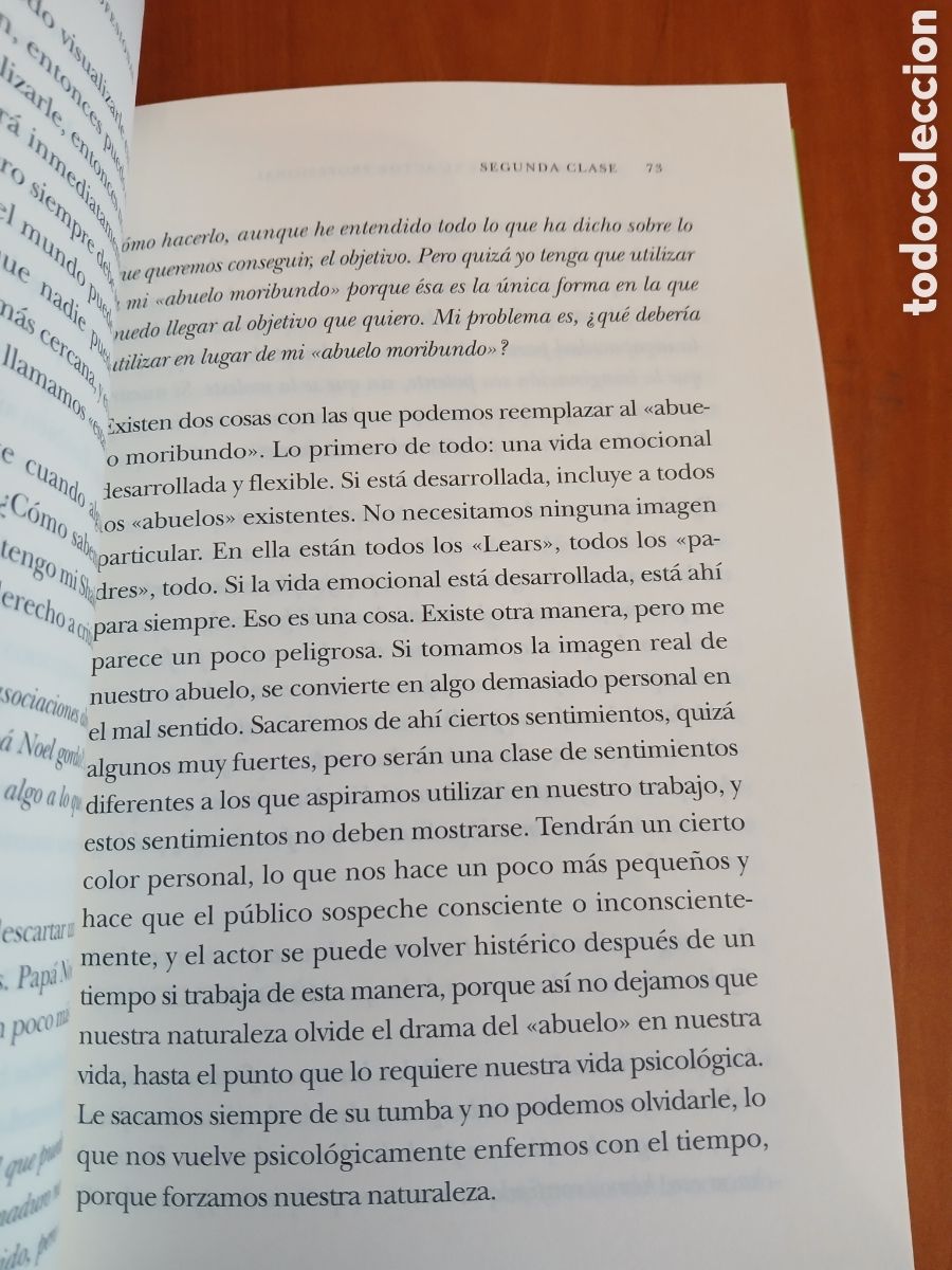 Libros de segunda mano: Lecciones para el actor profesional. Michael Chejov. - Foto 8