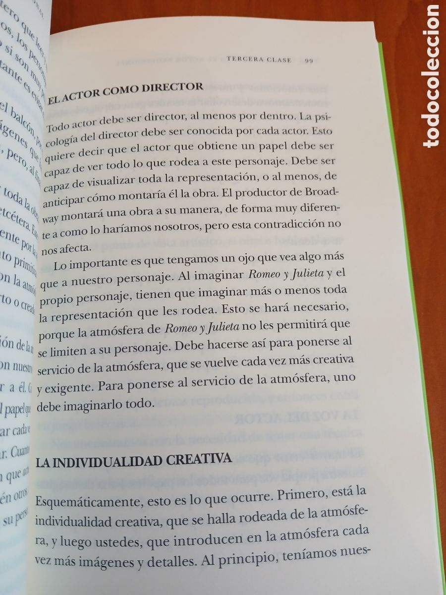 Libros de segunda mano: Lecciones para el actor profesional. Michael Chejov. - Foto 9