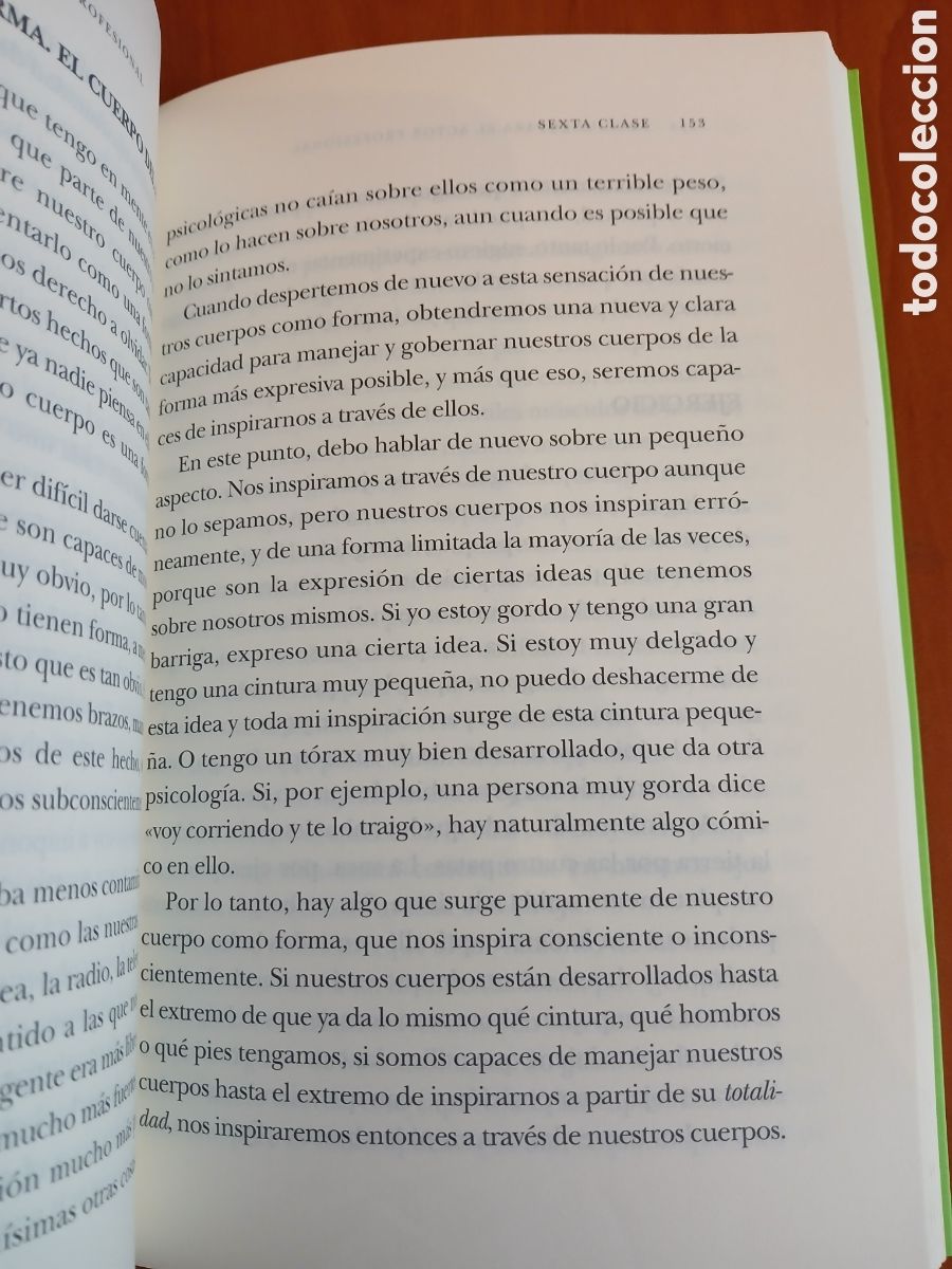 Libros de segunda mano: Lecciones para el actor profesional. Michael Chejov. - Foto 11