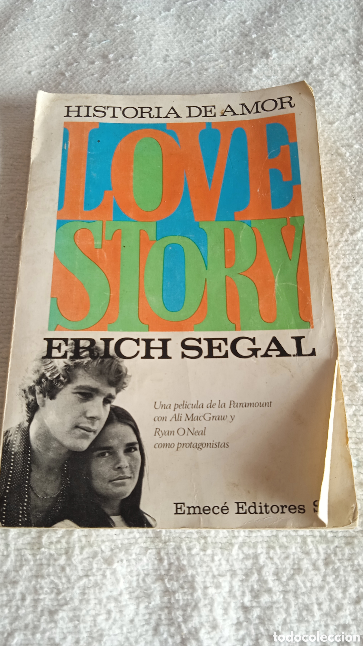 Libros de segunda mano: Libro Love Story Erich Segal - Foto 1