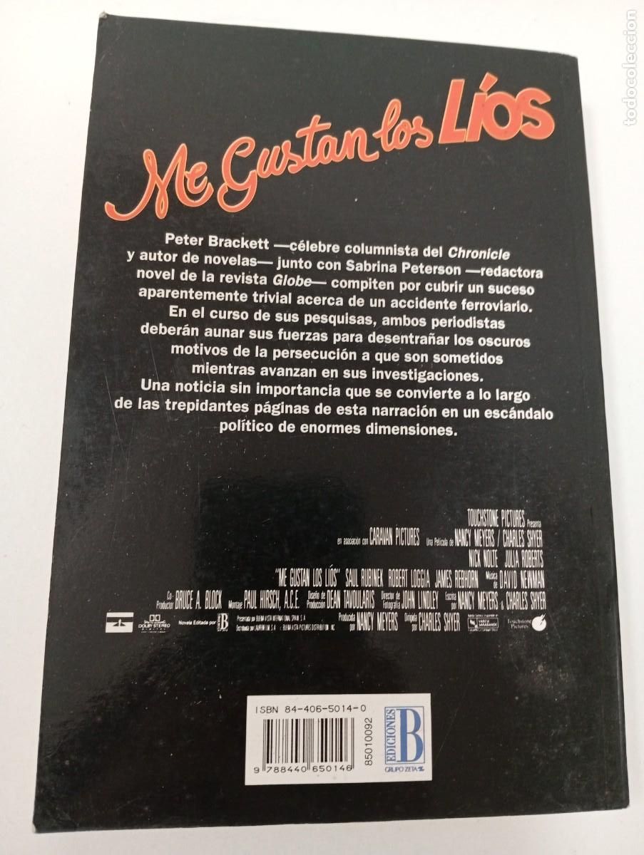Libros de segunda mano: Me gustan los lios Nick Nolte Paula Roberts - Foto 2