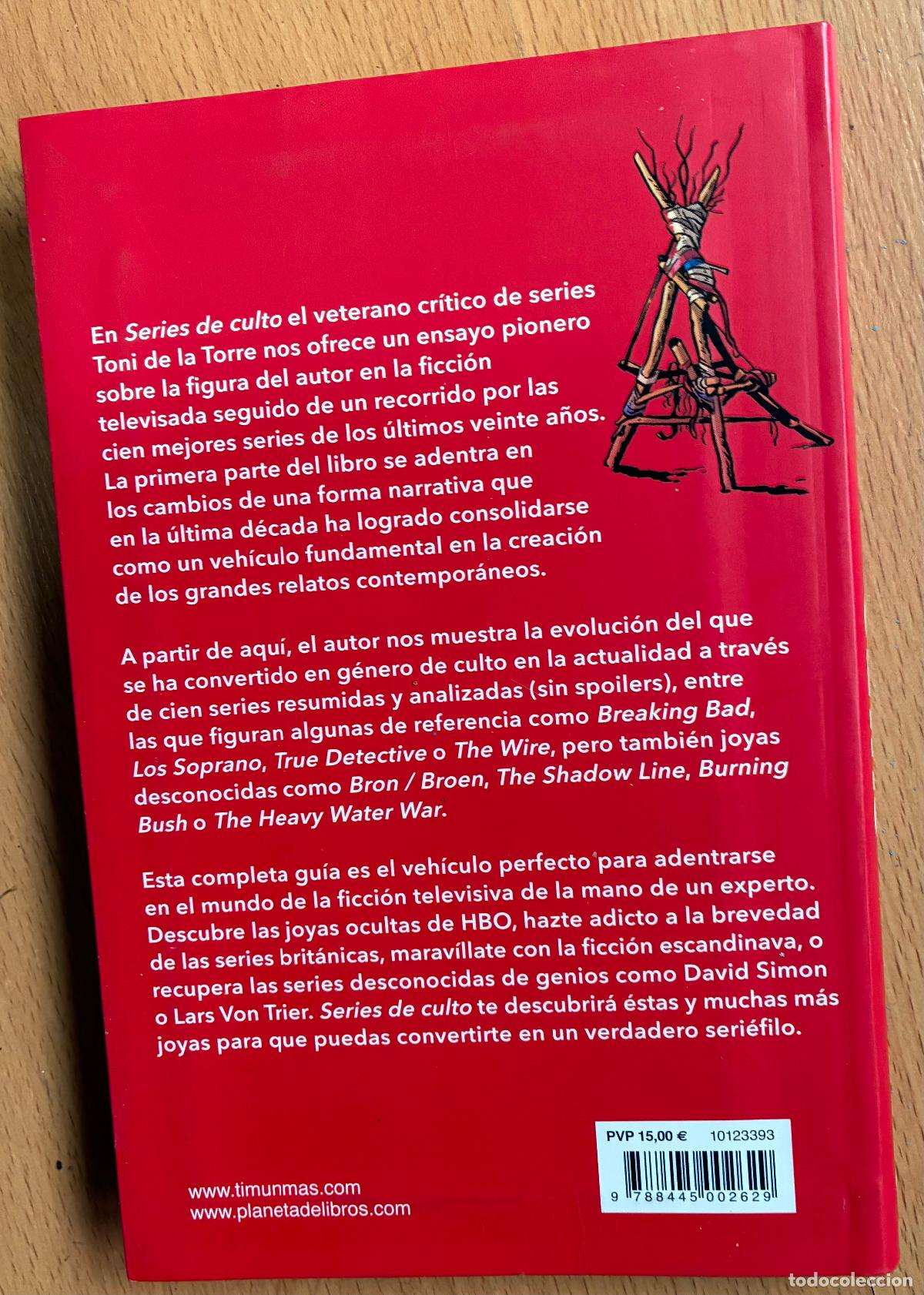 Libros de segunda mano: SERIES DE CULTO, Toni De La Torre - Foto 2