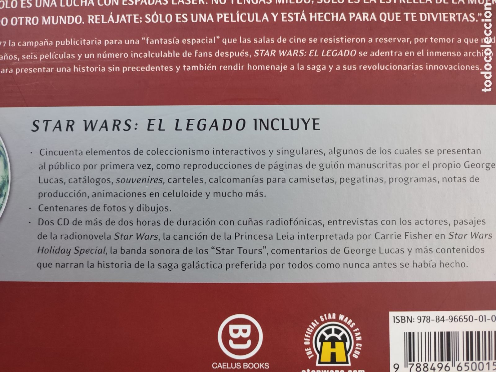 Libros de segunda mano: Star Wars. El legado. 30 Aniversario - Foto 3