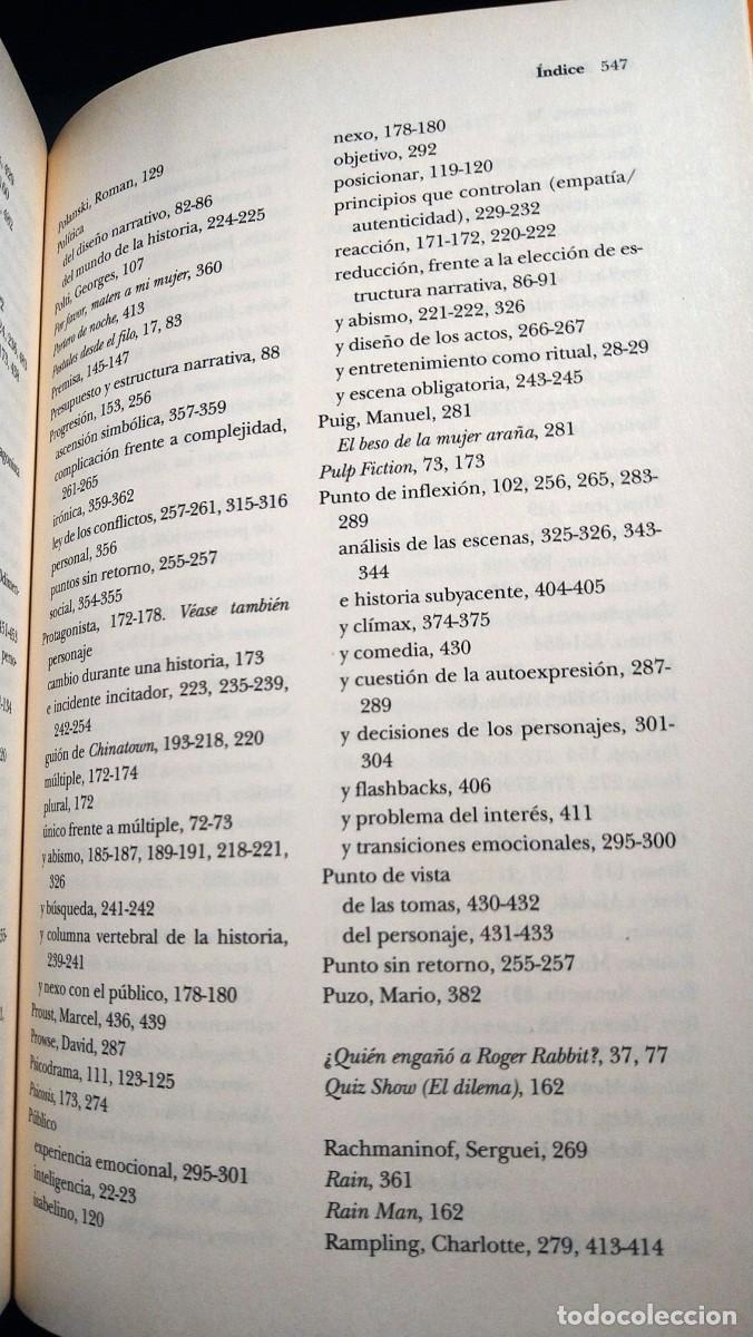 Libros de segunda mano: EL GUI&Oacute;N STORY - ROBERT MCKEE - Foto 19