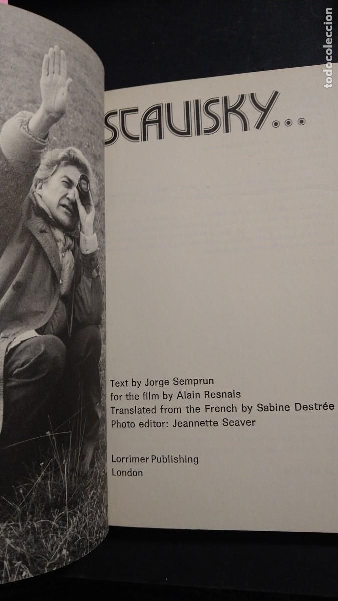 Libros de segunda mano: STAVISKY...- ALAIN RESNAIS (EN INGL&Eacute;S) - Foto 3