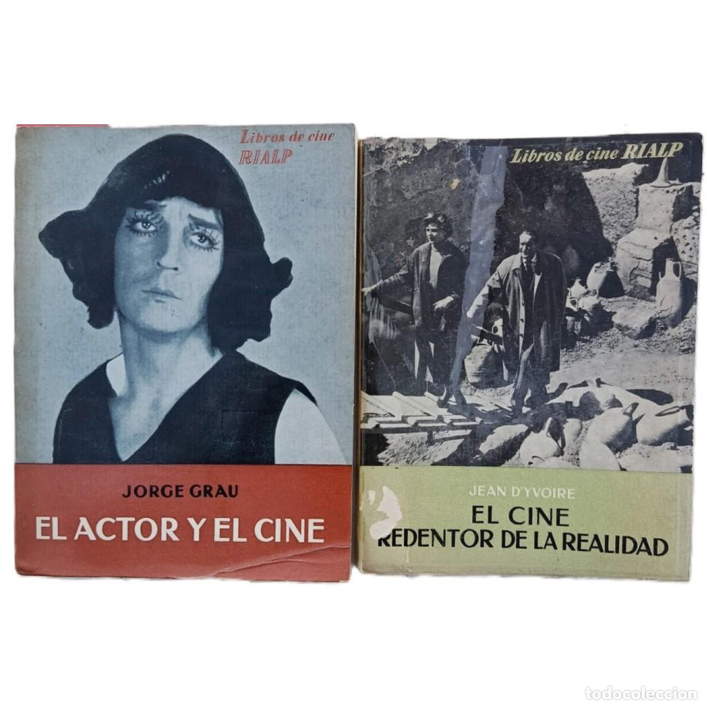 Livres d'occasion: LOTE 2 LIBROS COLECCI&Oacute;N RIALP &rdquo;LIBROS DE CINE&rdquo;: JORGE GRAU + JEAN D'YVOIRE. PRIMERAS EDICIONES.