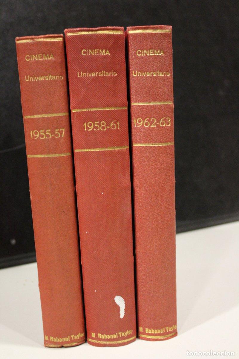 Gebrauchte B&uuml;cher: Cinema Universitario. Revista del Cine-Club del S.E.U. de Salamanca. N&uacute;meros 1-19.- 3 tomos.- A&ntilde;os 1