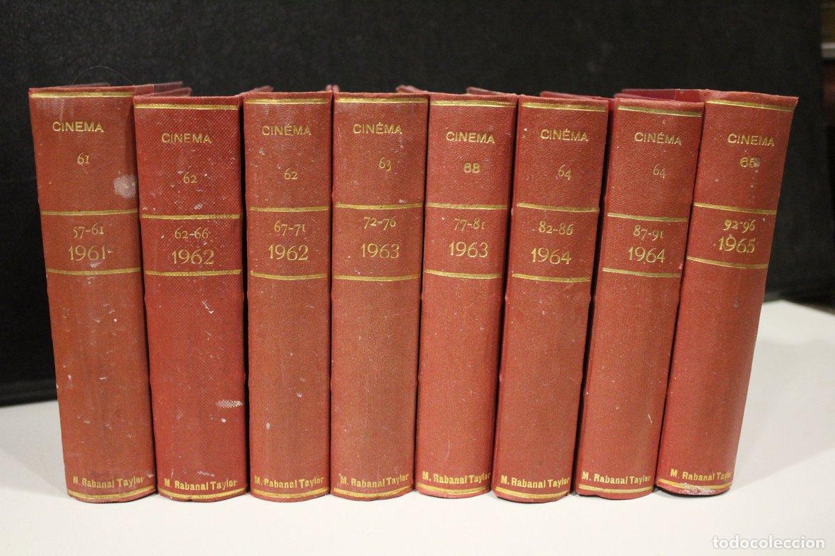 Gebrauchte B&uuml;cher: Cin&eacute;ma.- N&uacute;meros del 57 al 96. - 8 tomos.- A&ntilde;os 1961-1965. - Vv.aa.