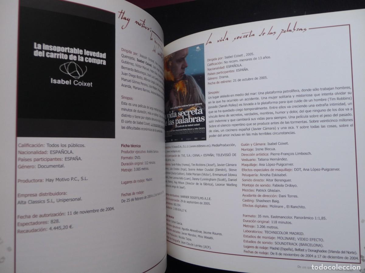 Libros de segunda mano: DE LOS QUE AMAN: EL CINE DE ISABEL COIXET - Foto 8