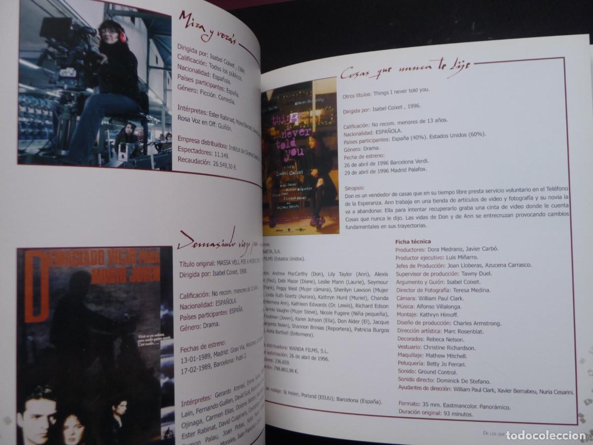Libros de segunda mano: DE LOS QUE AMAN: EL CINE DE ISABEL COIXET - Foto 10