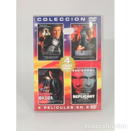 Libros de segunda mano: Colecci&oacute;n 4 Pel&iacute;culas en DVD Ciencia Ficci&oacute;n - Sin Especificar - Sin Especificar