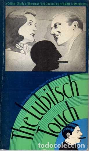 Libros de segunda mano: THE LUBITSCH TOUCH. A CRITICAL STUDY. - WEINBERG, Herman G. - Foto 1
