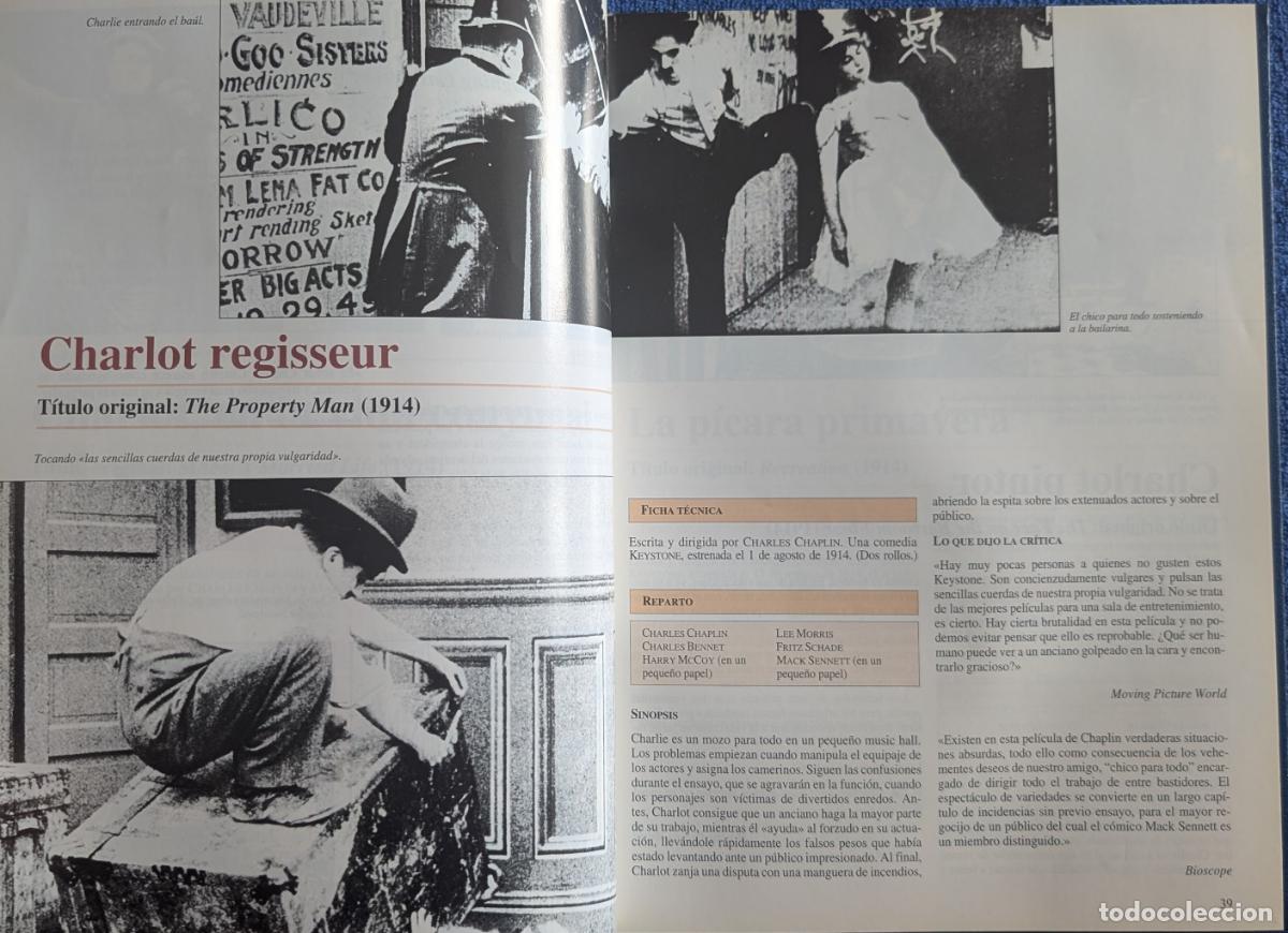 Libros de segunda mano: Todas la spel&iacute;culas de Charles Chaplin - RBA Editores (1994) &iexcl;Impecable! - Foto 5
