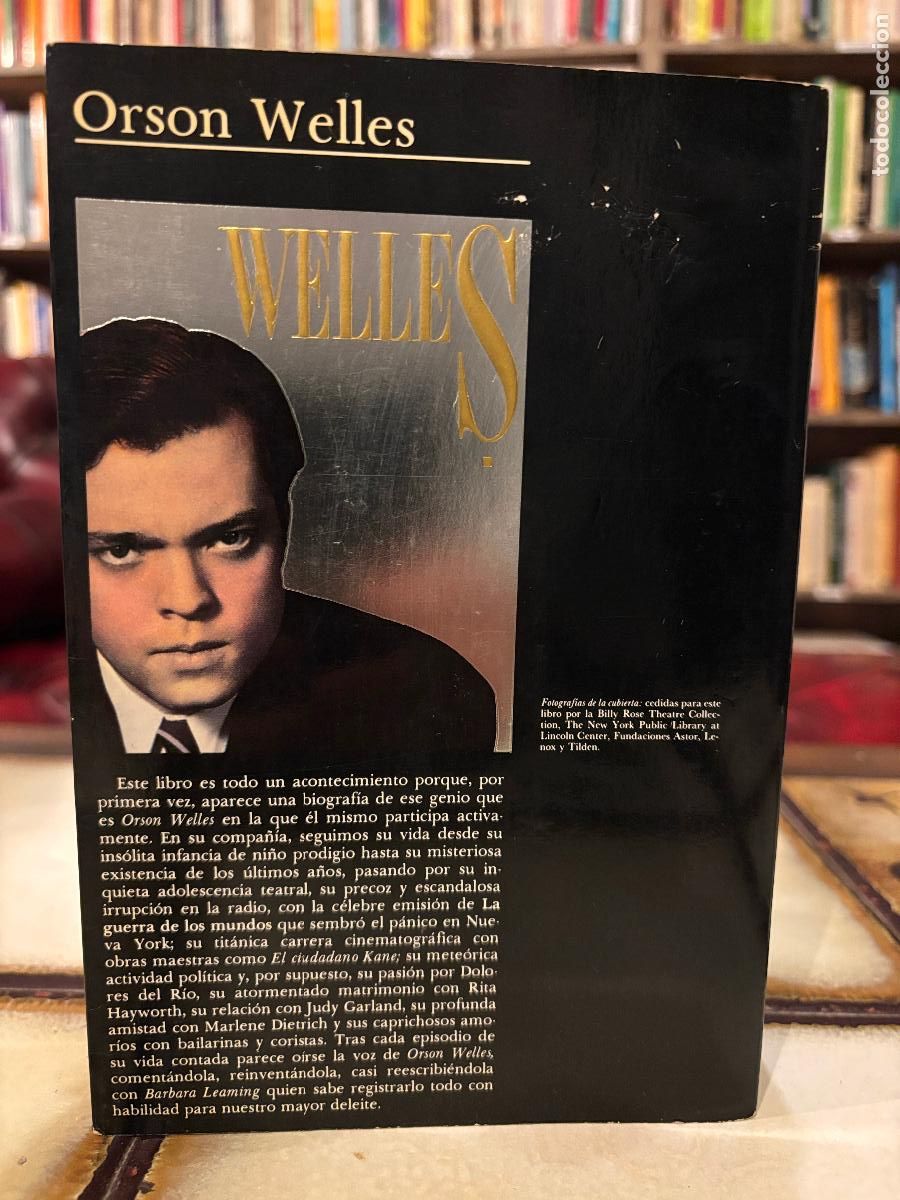 Libros de segunda mano: Orson Welles. Barbara Leaming - Foto 2