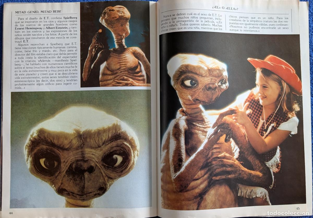 Libros de segunda mano: ET, el Extraterrestre - Dossier Gr&aacute;fico Oficial - Ediciones GERSA (1982) - Foto 6