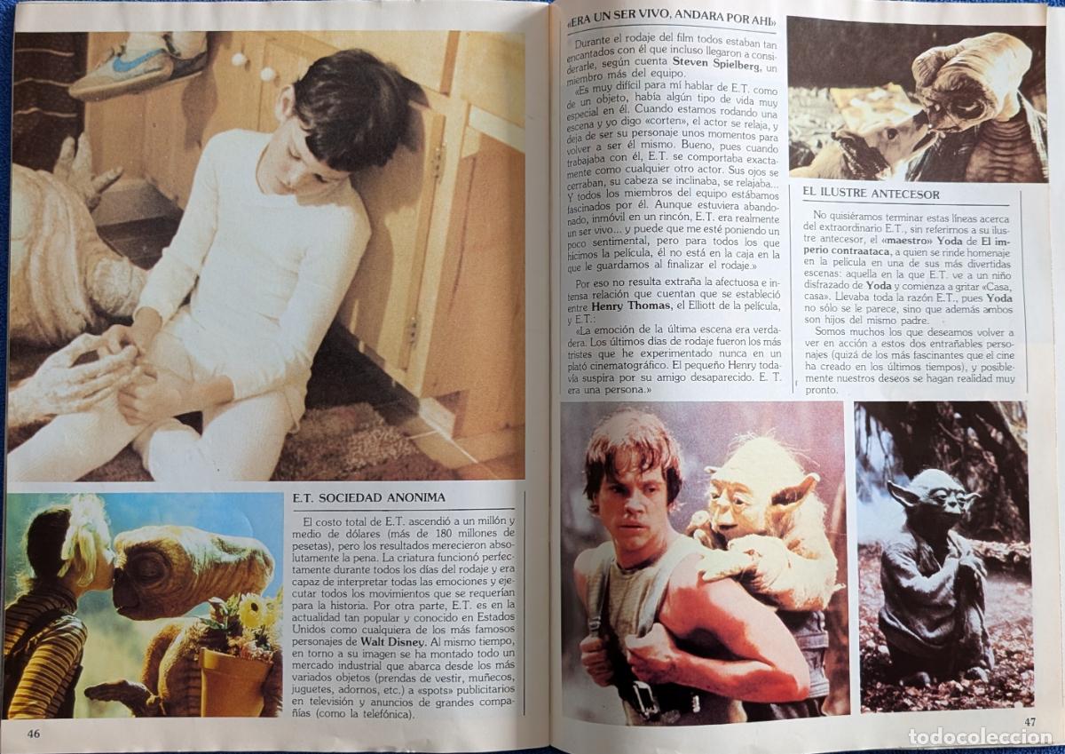 Libros de segunda mano: ET, el Extraterrestre - Dossier Gr&aacute;fico Oficial - Ediciones GERSA (1982) - Foto 7