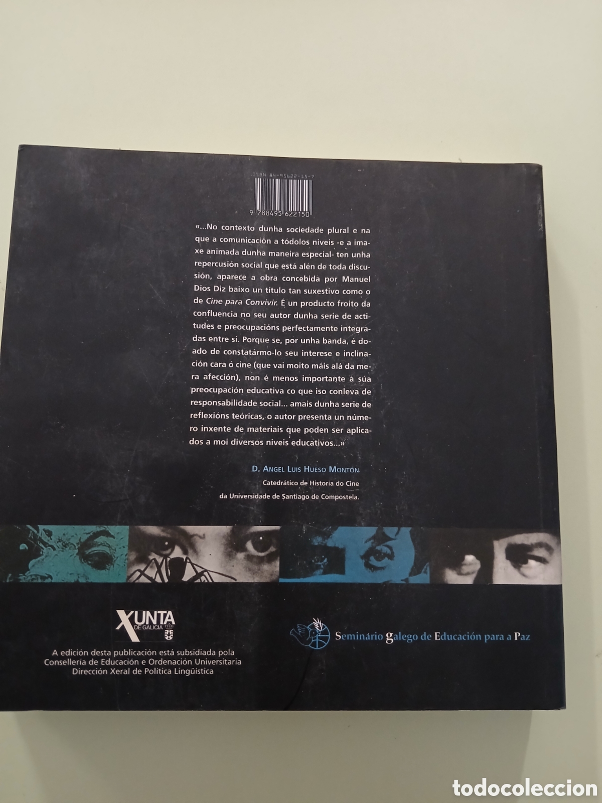 Libros de segunda mano: Cine para convivir. Manuel Dios Diz. GALICIA. - Foto 2