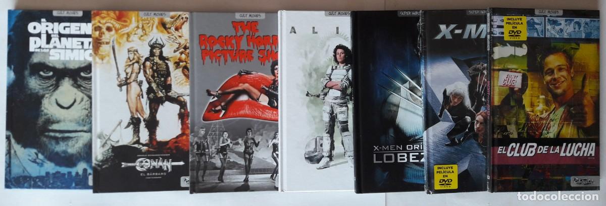 Libros de segunda mano: Colecci&oacute;n libros CULT MOVIES con DVD (una de ellas Blu Ray) de la pel&iacute;cula analizada