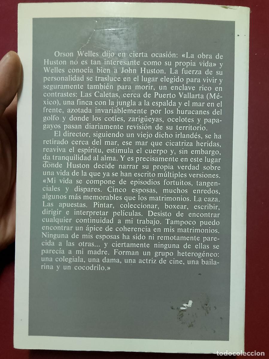 Libros de segunda mano: John Huston: A libro abierto (Espasa-Calpe. 1986) - Foto 1