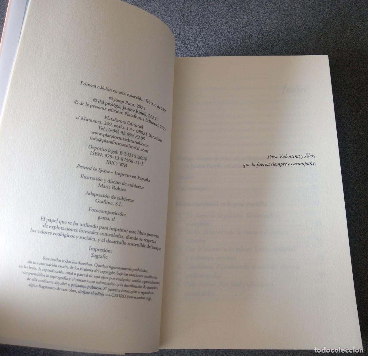 Libros de segunda mano: Comer De Cine Josep Pont - Foto 4