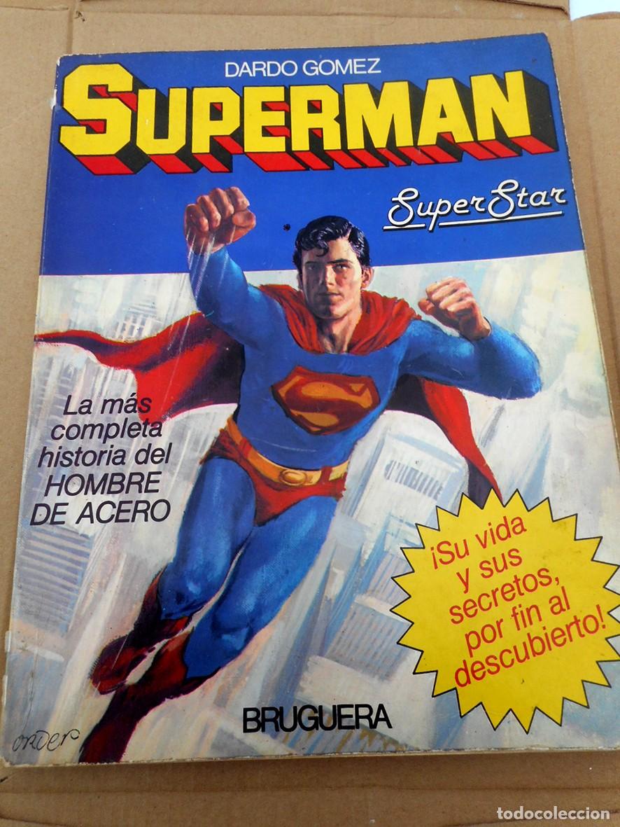 Libros de segunda mano: SUPERMAN SUPER STAR (BRUGUERA-ABRIL 1979) DARDO G&Oacute;MEZ