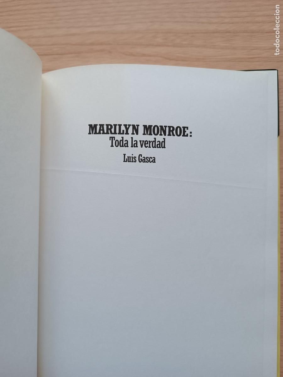 Libros de segunda mano: Marilyn Monroe: toda la verdad - Luis Gasca. P&J - Foto 4