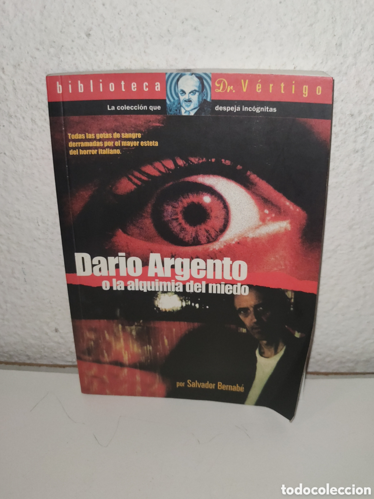 Libros de segunda mano: Libro - Dario Argento o la alquimia del miedo - Salvador Bernabe - Biblioteca Dr. Vertigo - Glenat