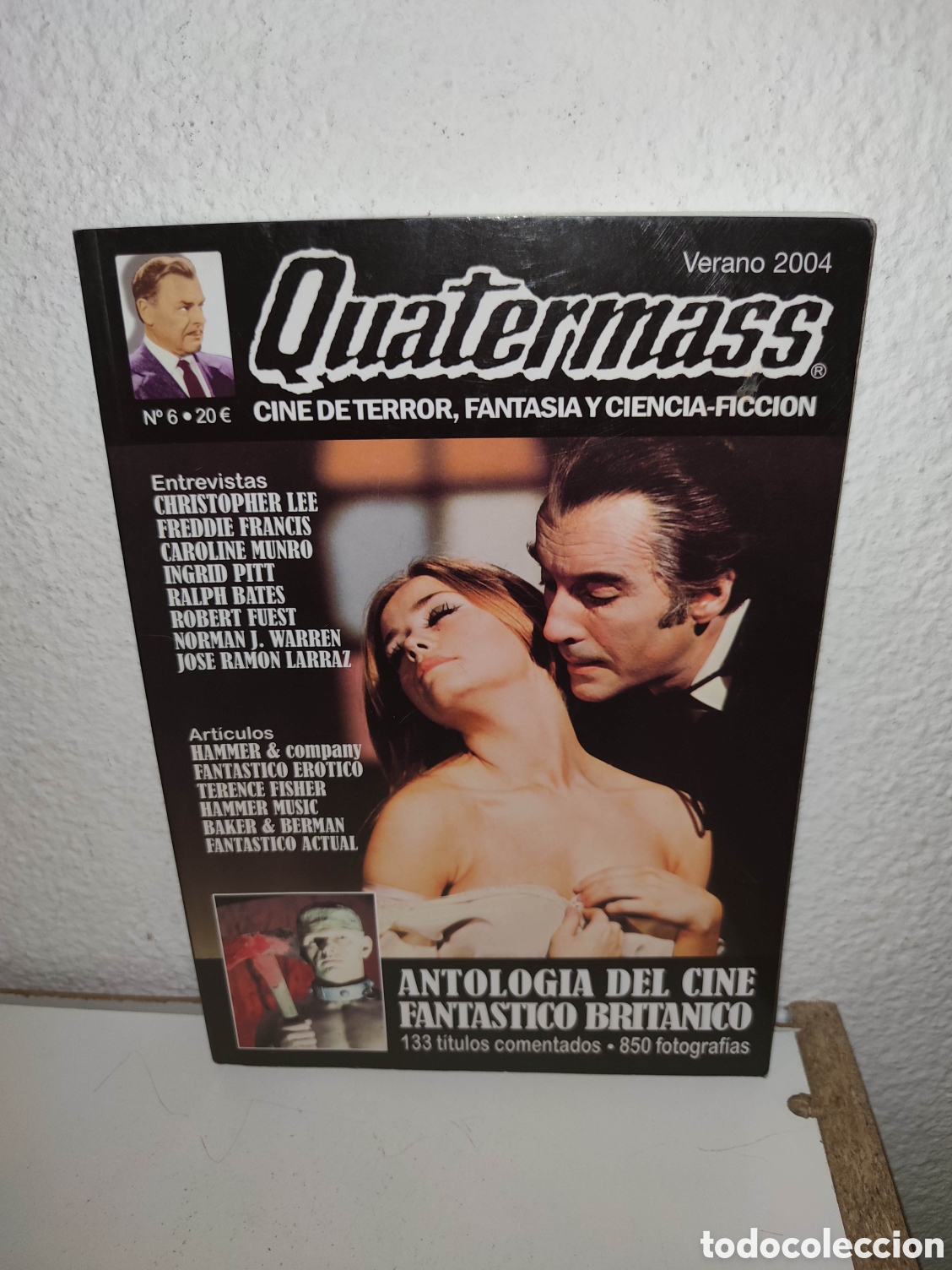 Libros de segunda mano: Libro - Quatermass 6 - Cine de terror y ciencia-ficcion - Antologia del cine fantastico britanico