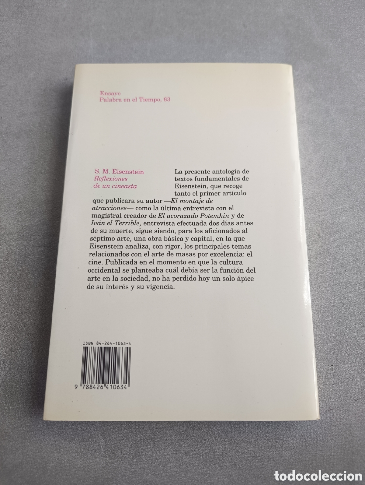 Libros de segunda mano: REFLEXIONES DE UN CINEASTA - SERGIO M. EISENSTEIN - LUMEN - Foto 3