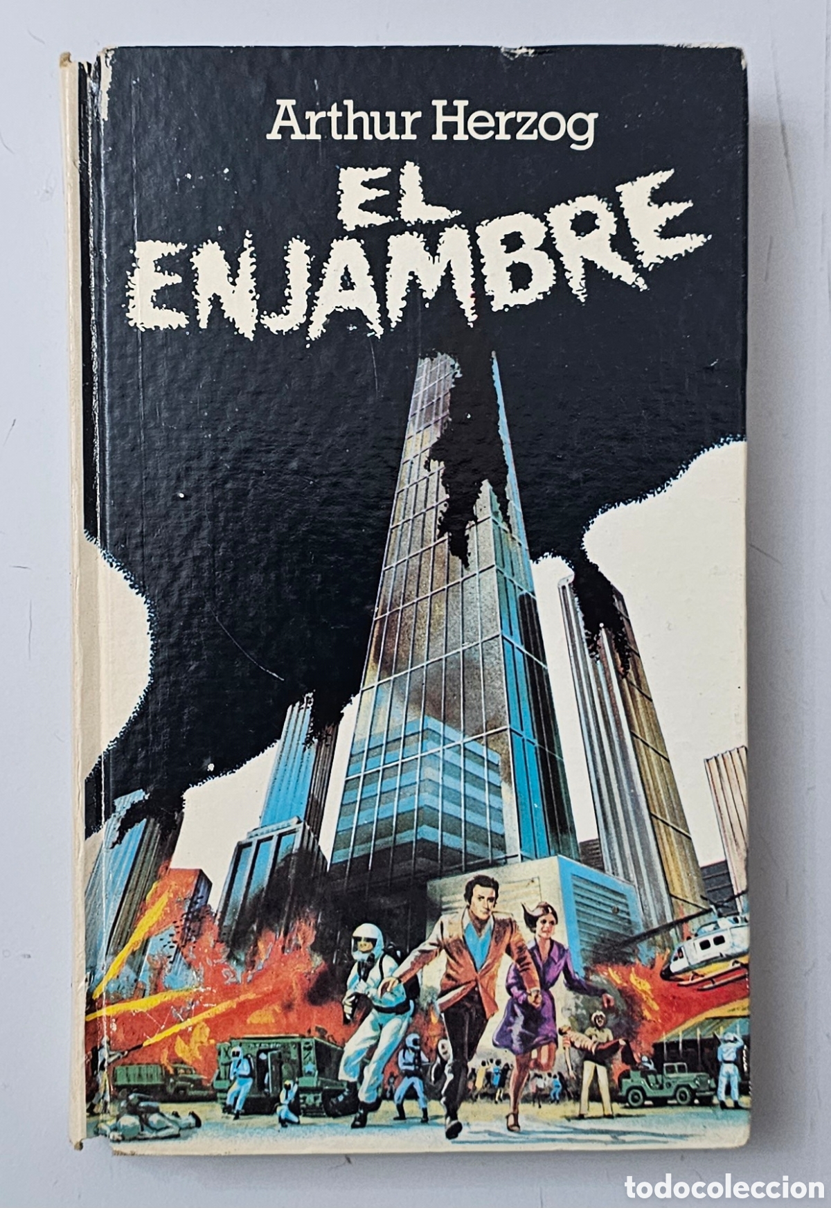 Libros de segunda mano: LIBRO NOVELA EL ENJAMBRE THE SWARM (Espa&ntilde;a - Bruguera - 1979) ABEJAS ASESINAS MOVIE