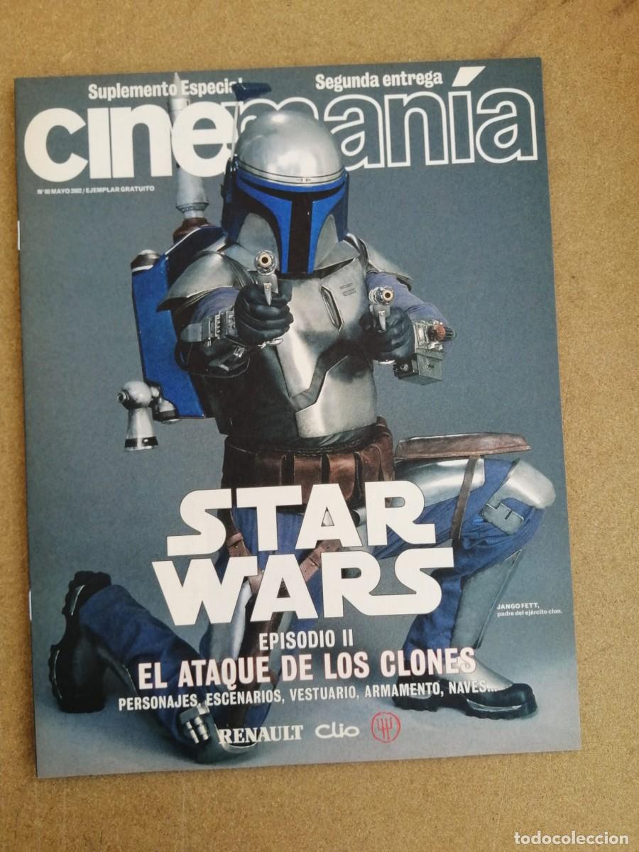 Libros de segunda mano: CINEMANIA. STAR WARS EPISODIO II EL ATAQUE DE LOS CLONES (SEGUNDA ENTREGA)