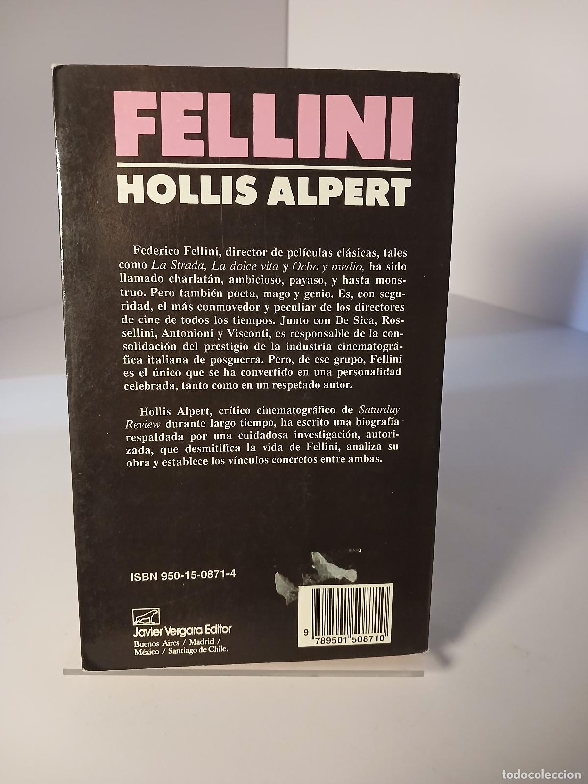 Libros de segunda mano: Fellini - Hollis Alpert - Foto 2