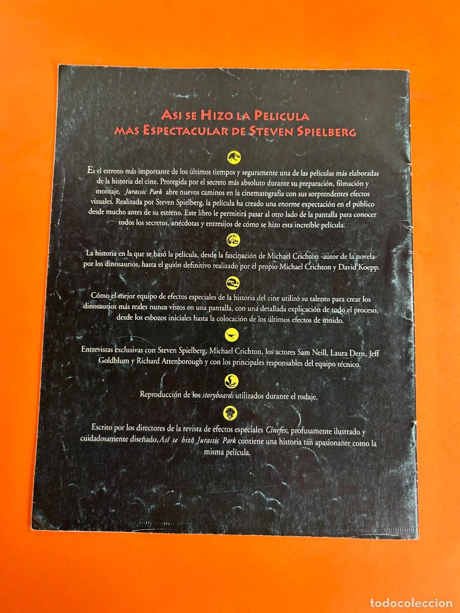 Libros de segunda mano: ASI SE HIZO JURASSIC PARK - Foto 2
