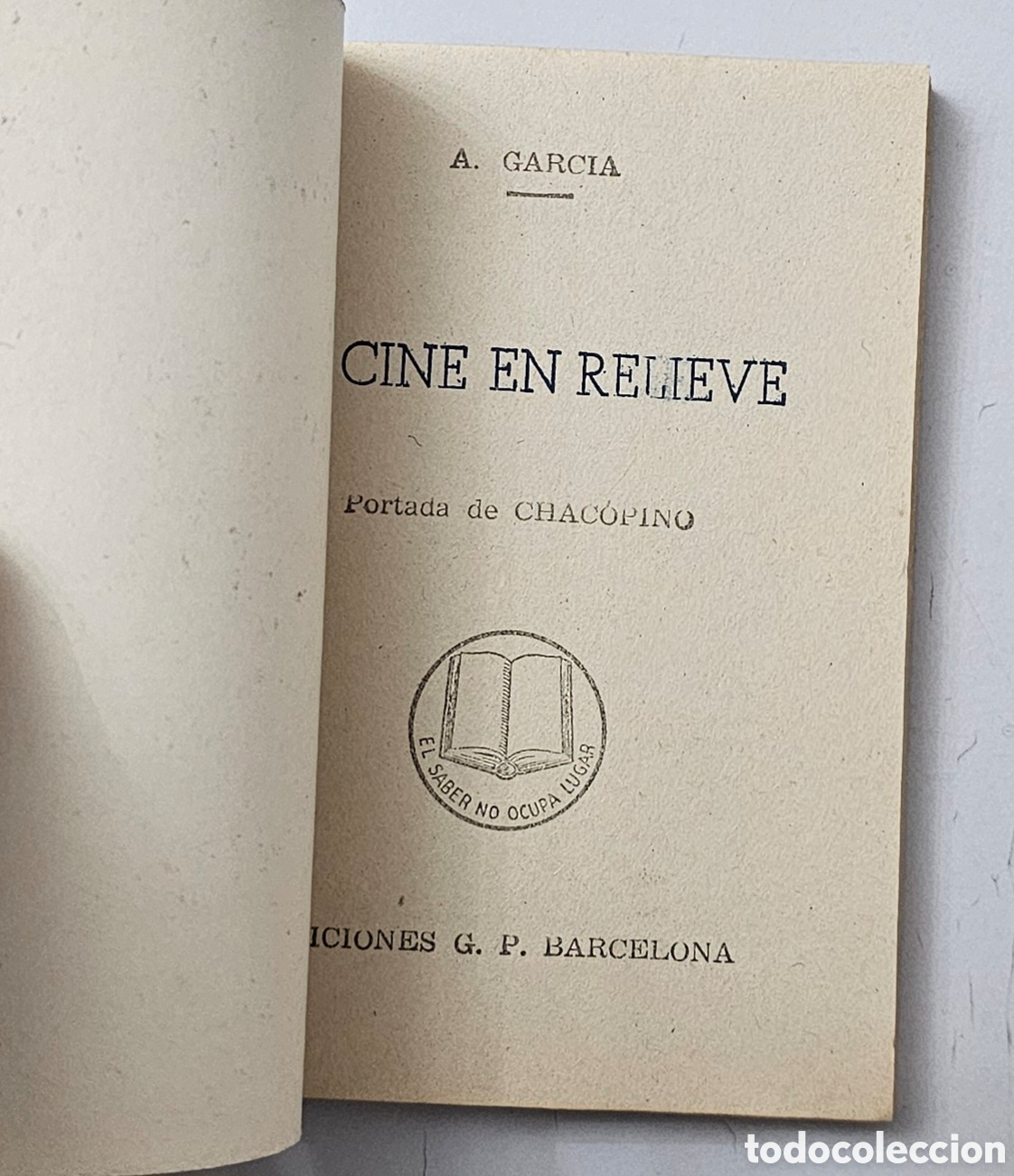 Libros de segunda mano: MINI LIBRO EL CINE EN RELIEVE (Espa&ntilde;a - La Pulga - 1950s) - Foto 5
