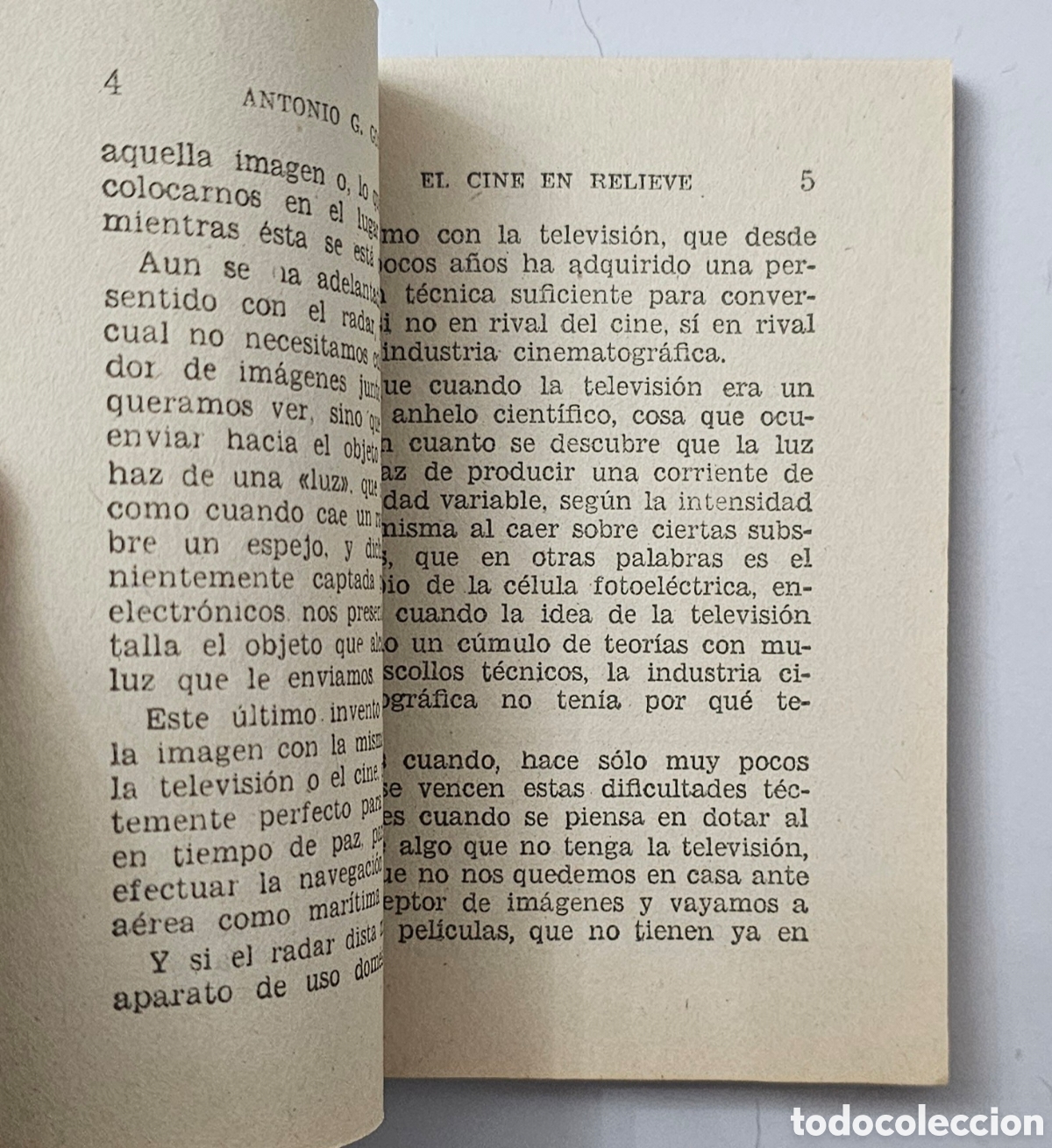 Libros de segunda mano: MINI LIBRO EL CINE EN RELIEVE (Espa&ntilde;a - La Pulga - 1950s) - Foto 7