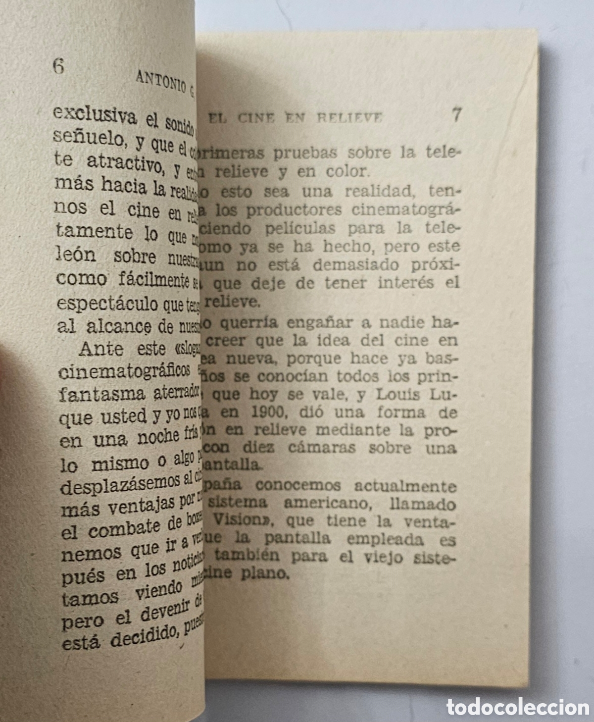 Libros de segunda mano: MINI LIBRO EL CINE EN RELIEVE (Espa&ntilde;a - La Pulga - 1950s) - Foto 8