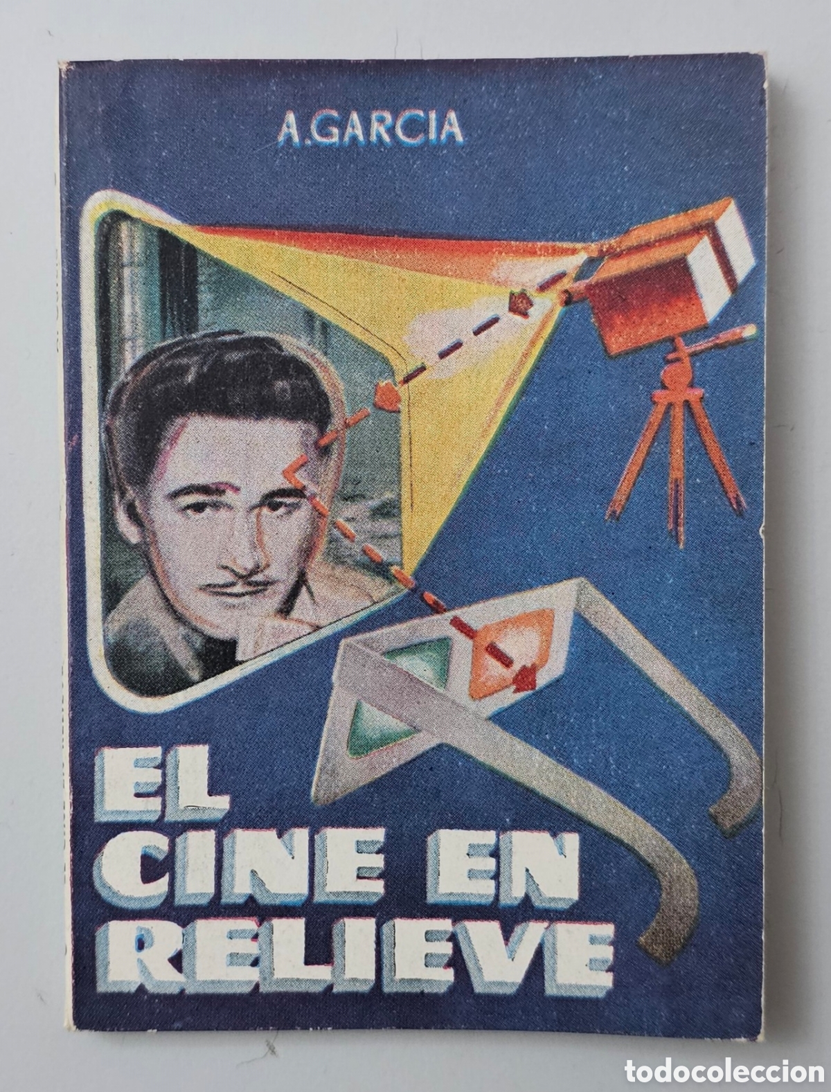 Libros de segunda mano: MINI LIBRO EL CINE EN RELIEVE (Espa&ntilde;a - La Pulga - 1950s) - Foto 1