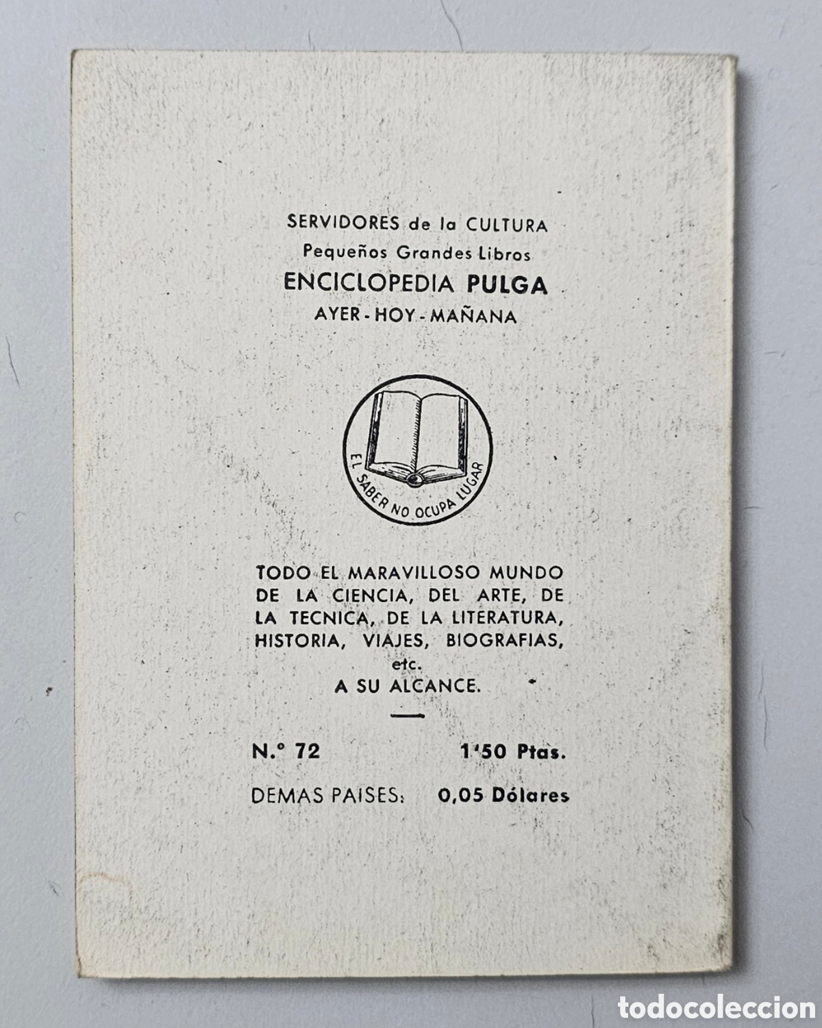 Libros de segunda mano: MINI LIBRO INFANCIA DEL CINE (Espa&ntilde;a - La Pulga - 1950s) - Foto 4