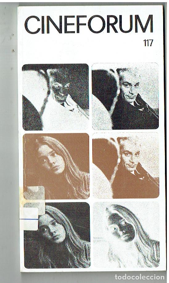 Libros de segunda mano: CINEFORUM. N&ordm; 117. RIVISTA MENSILE DI CULTURA CINEMATOGR&Aacute;FICA. 117. 1972,(P/C8)