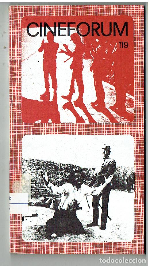 Libros de segunda mano: CINEFORUM. N&ordm; 119. RIVISTA MENSILE DI CULTURA CINEMATOGR&Aacute;FICA. 1973,(P/C8)