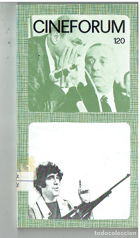 Libros de segunda mano: CINEFORUM. N&ordm; 120. RIVISTA MENSILE DI CULTURA CINEMATOGR&Aacute;FICA. 1973,(P/C8)