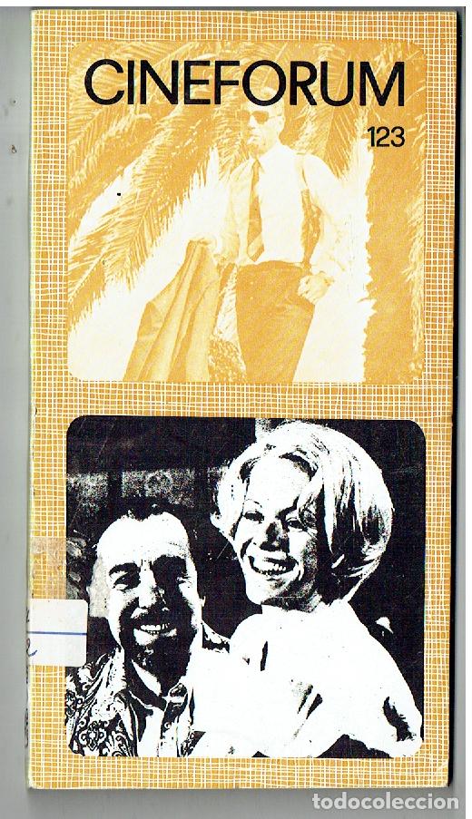 Libros de segunda mano: CINEFORUM. N&ordm; 123. RIVISTA MENSILE DI CULTURA CINEMATOGR&Aacute;FICA. 1973,(P/C8)