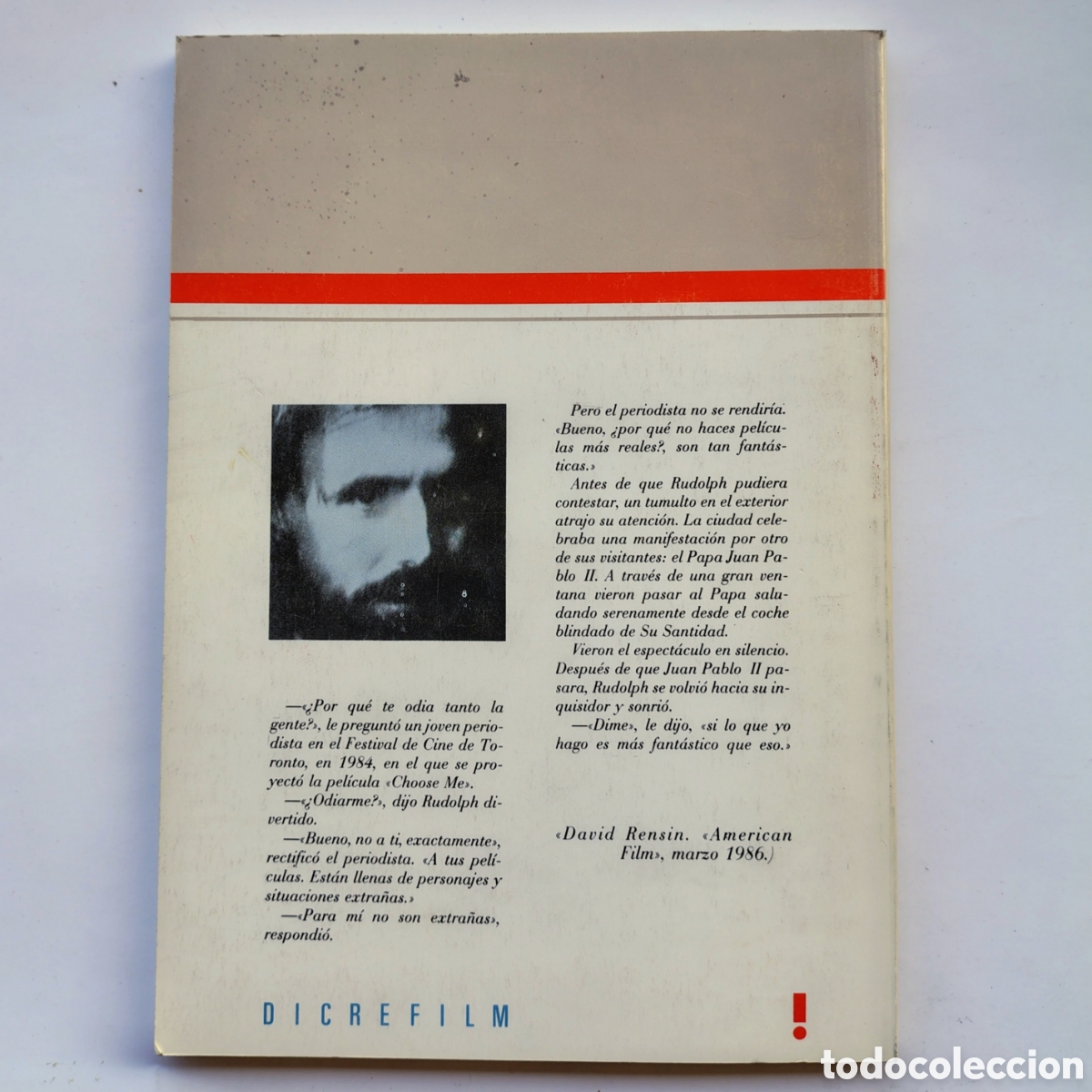 Libros de segunda mano: Alan Rudolph &ndash; Dossier | Imagfic 87 (1987) - Foto 7