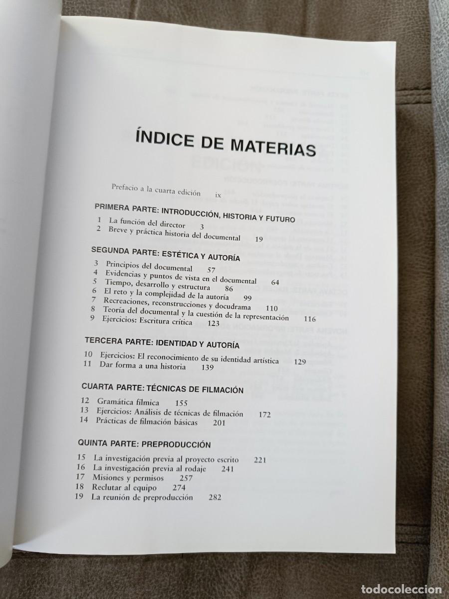 Libros de segunda mano: TRATADO DIRECCION DE DOCUMENTALES. RABIGER, MICHAEL. OMEGA. CINE. - Foto 7