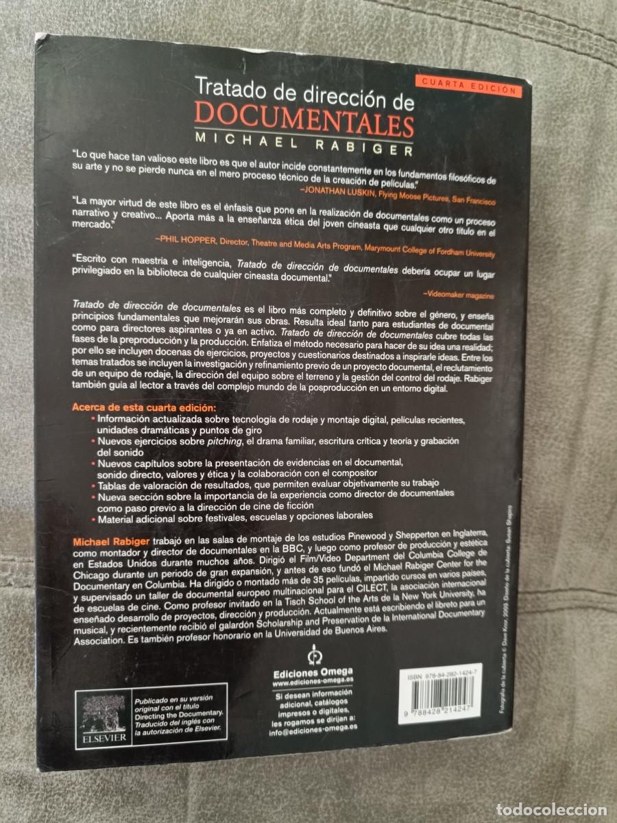 Libros de segunda mano: TRATADO DIRECCION DE DOCUMENTALES. RABIGER, MICHAEL. OMEGA. CINE. - Foto 9